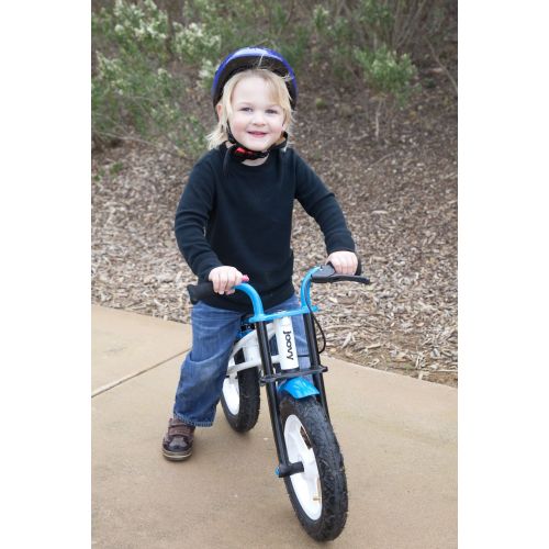  Joovy Bicycoo BMX Balance Bike, Blue, 21.5 x 16.2 x 33.5