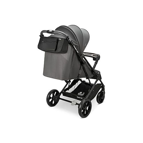  Joovy Kooper RS Single Stroller with Snack Tray, Lightweight Travel Stroller, Black