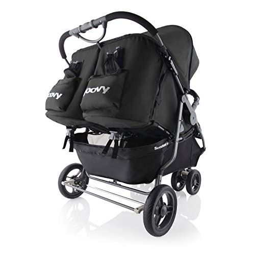  [아마존베스트]Joovy Scooter X2 Double Stroller, Black