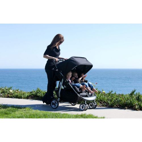  [아마존베스트]Joovy Scooter X2 Double Stroller, Black