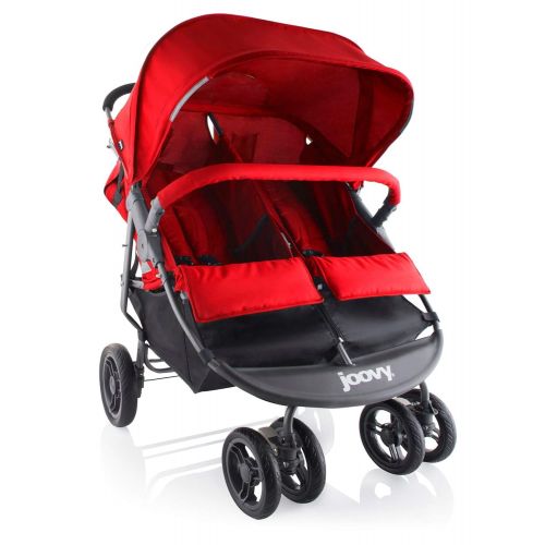  [아마존베스트]Joovy Scooter X2 Double Stroller, Red