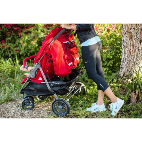  [아마존베스트]Joovy Scooter X2 Double Stroller, Red