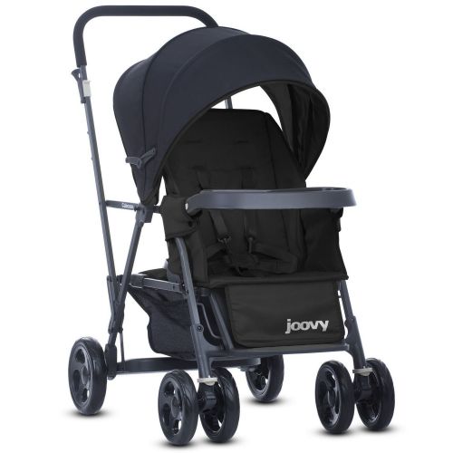  [아마존베스트]Joovy Caboose Graphite Stand On Tandem Stroller, Black