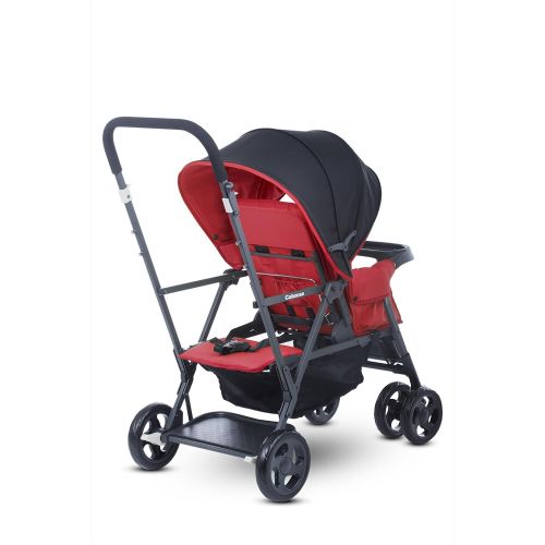  [아마존베스트]Joovy Caboose Graphite Stand On Tandem Stroller, Red