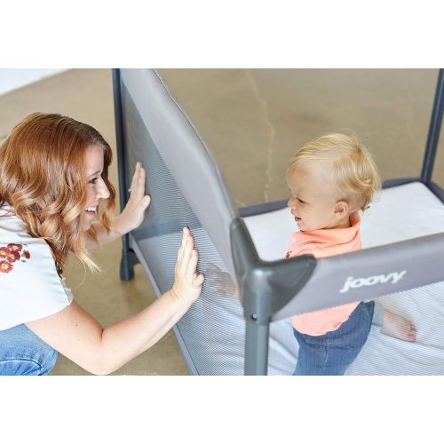  [아마존베스트]You purchased this item on January 3, 2019. JOOVY New Room2 Portable Playard, Charcoal