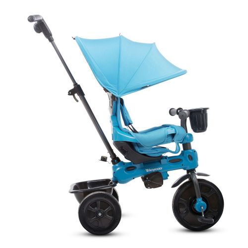 Joovy Tricycoo 4-in-1 Baby Tricycle for Kids, Blue