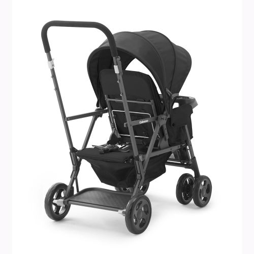  Joovy JOOVY Caboose Too Graphite Stand-On Tandem Stroller, Black