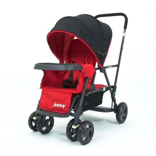  Joovy JOOVY Caboose Too Graphite Stand-On Tandem Stroller, Black