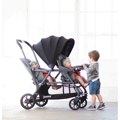  Joovy JOOVY Caboose S Rear Seat - Black Melange