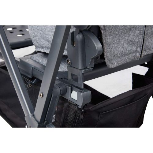  Joovy JOOVY Caboose S Rear Seat - Black Melange