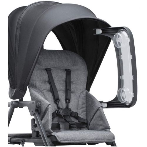  Joovy JOOVY Caboose S Standard Baby Strollers, Black Melange