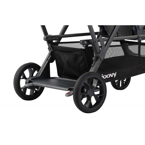  Joovy JOOVY Caboose S Standard Baby Strollers, Black Melange