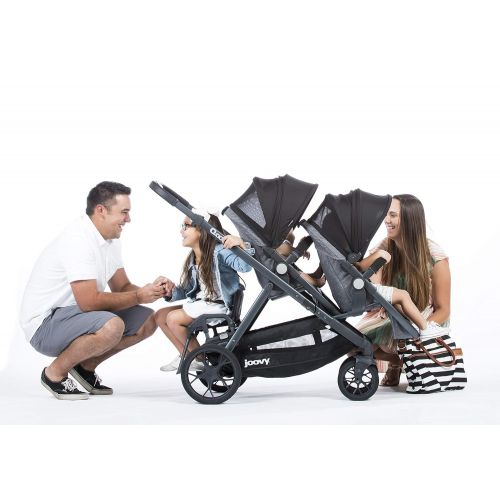  Joovy JOOVY Qool Second Seat, Grey Melange