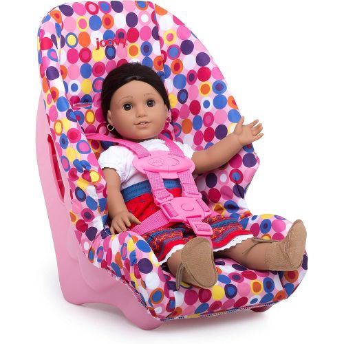  Joovy Doll Toy Booster Seat - Blue Dot