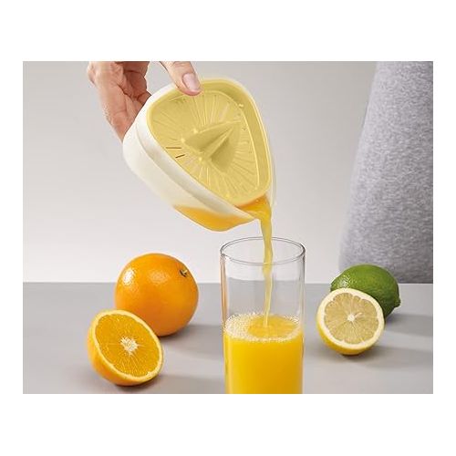 조셉조셉 Joseph Joseph Duo Juicer with reversible lid,Yellow