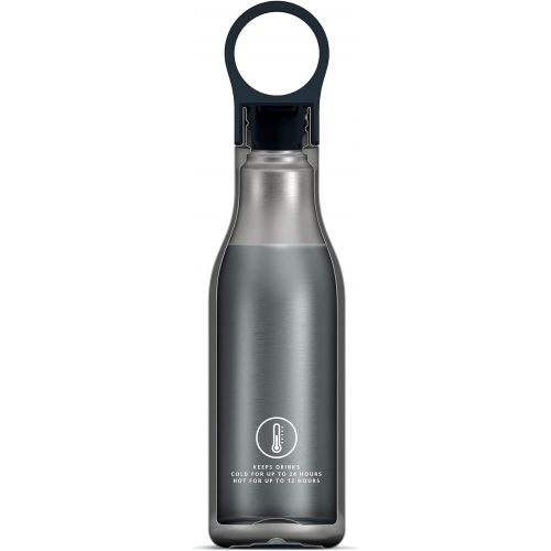 조셉조셉 Joseph Joseph Loop™ Vacuum Insulated Water Bottle 500 ml (17 fl. oz) - Blue