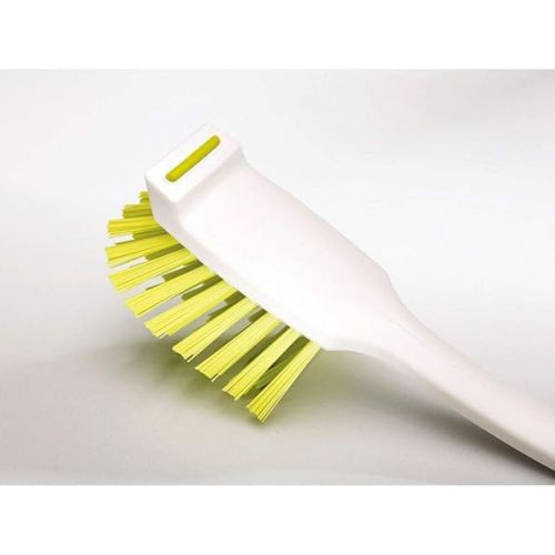 조셉조셉 Joseph Joseph Edge Dish Brush with Integrated Sink Rest, Green