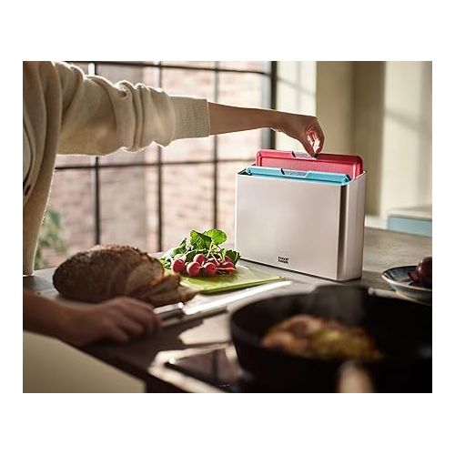 조셉조셉 Joseph Joseph Folio Icon 4-piece Chopping Board Set with Storage Case