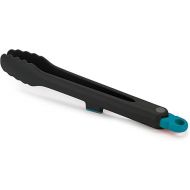 Joseph Joseph Duo Lockable Tongs Hygienic with Integrated Tool Rest & Non-Slip Feet, Suitable for Non-Stick Cookware, Heat-Resistant