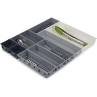 Joseph Joseph Blox 10 Piece Plastic Storage Trays Cosmetics, Stationary, Utensils Drawer Organizer Grey