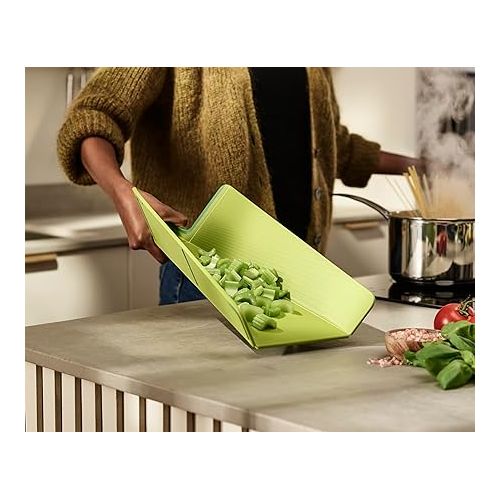 조셉조셉 Joseph Joseph Chop2Pot Plus Folding Chopping Board (Regular) - Green Medium