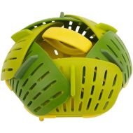 Joseph Joseph Bloom Folding Steamer Basket for Vegetables, Green