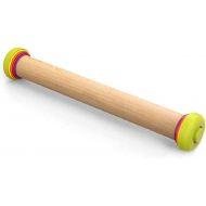 Joseph Joseph PrecisionPin Baking Adjustable Rolling Pin - Consistent and Even Dough Thickness for Perfect Baking Results, Multicolor