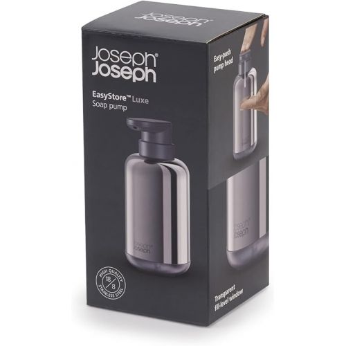 조셉조셉 Joseph Joseph Soap Dispenser, Stainless Steel, One Size