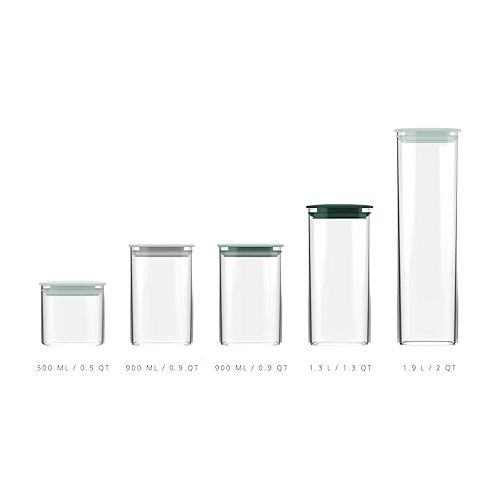 조셉조셉 Joseph Joseph Podium™ 5-piece storage container set - Editions (Sage),Green