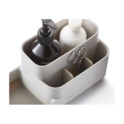 조셉조셉 Joseph Joseph EasyStore - Bathroom Storage Caddy Organiser for bathroom accessories - Ecru,