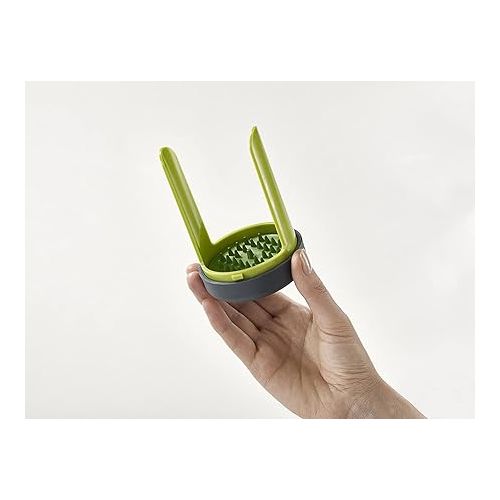 조셉조셉 Joseph Joseph Spiro Hand Held Vegetable Slicer Spiralizer, Spaghetti Zoodle Zucchini Noodle Food Maker Spiraliser- Green