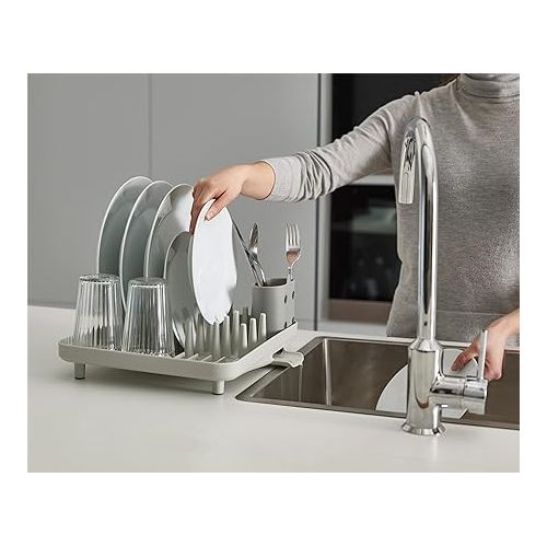 조셉조셉 Joseph Joseph Duo Compact Dish Rack - Grey