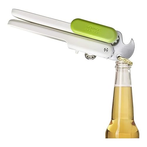 조셉조셉 Joseph Joseph Pivot 3-in-1 Can Opener, One Size, White/Green