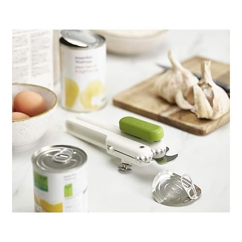 조셉조셉 Joseph Joseph Pivot 3-in-1 Can Opener, One Size, White/Green