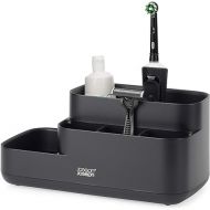 Joseph Joseph EasyStore - Bathroom Storage Caddy Organizer for bathroom accessories, Matt Black