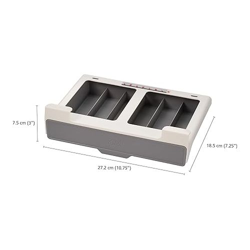 조셉조셉 Joseph Joseph CupboardStore: Under-Shelf Space-Saving Coffee Pod Drawer - Holds 30 Nespresso Original-Style Capsules