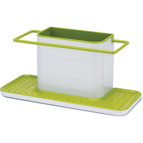 조셉조셉 Joseph Joseph 85049 Sink Caddy Kitchen Sink Organizer Sponge Holder Dishwasher-Safe, Large, Green