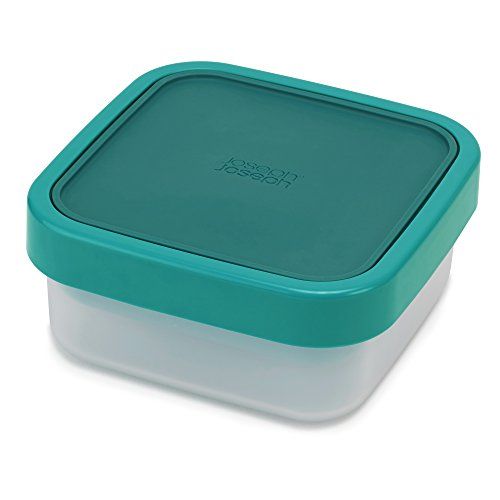 조셉조셉 Joseph Joseph 81066 GoEat Compact 3-in-1 Salad Box, Teal