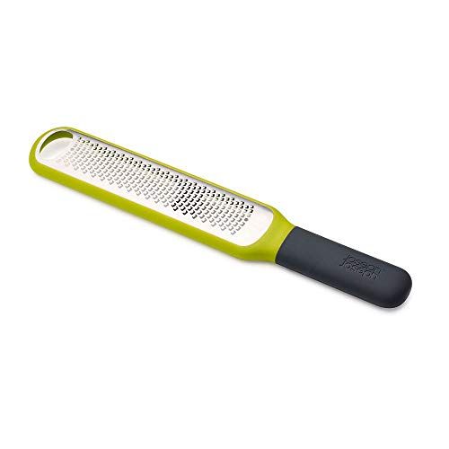 조셉조셉 Joseph Joseph 20049 Handi-Zest Multi-Function Zester with Blade Wiper, Green