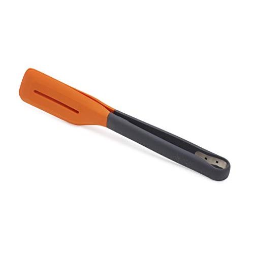 조셉조셉 Joseph Joseph 10142 Turner Ergonomic Silicone Tongs, Orange