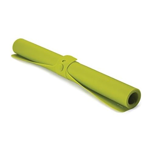 조셉조셉 Joseph Joseph 20031 Silicone Roll-Up Pastry Mat with Measurements, Green