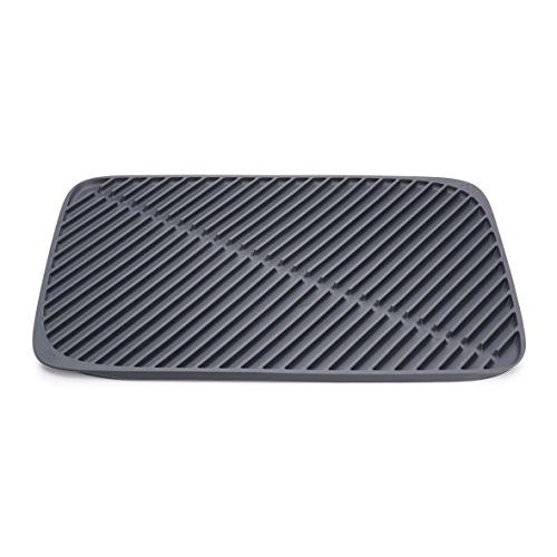 조셉조셉 Joseph Joseph 85089 Flume Folding Draining Mat, Gray, Large