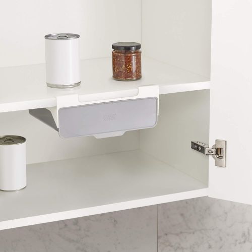 조셉조셉 Joseph Joseph 85148 CupboardStore Under-Shelf Pull Out Drawer Storage Organizer for Cabinet, Gray