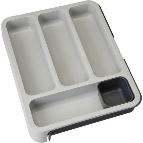 조셉조셉 Joseph Joseph 85042 DrawerStore Expandable Cutlery Tray, Gray