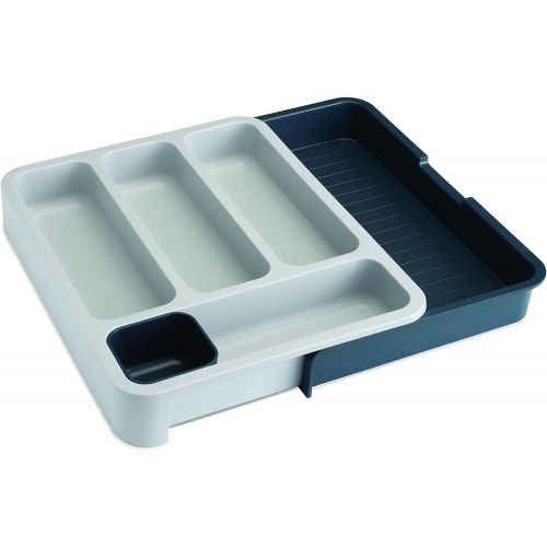 조셉조셉 Joseph Joseph 85042 DrawerStore Expandable Cutlery Tray, Gray