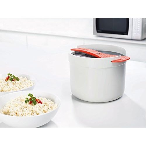 조셉조셉 [아마존베스트]Joseph Joseph M-Cuisine - Microwave Rice and Grain Maker - Black/White