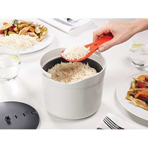 조셉조셉 [아마존베스트]Joseph Joseph M-Cuisine - Microwave Rice and Grain Maker - Black/White