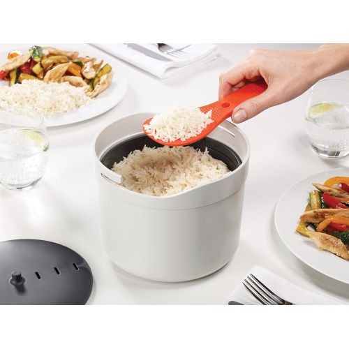 조셉조셉 [아마존베스트]Joseph Joseph M-Cuisine - Microwave Rice and Grain Maker - Black/White