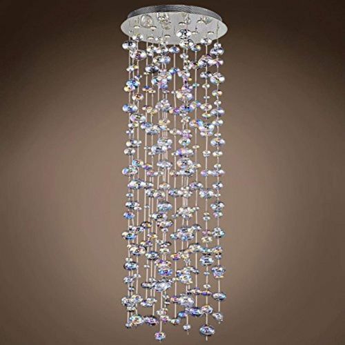  Joshua Marshal Bubbles 10 Light Flush Mount Chandelier in Polished Chrome