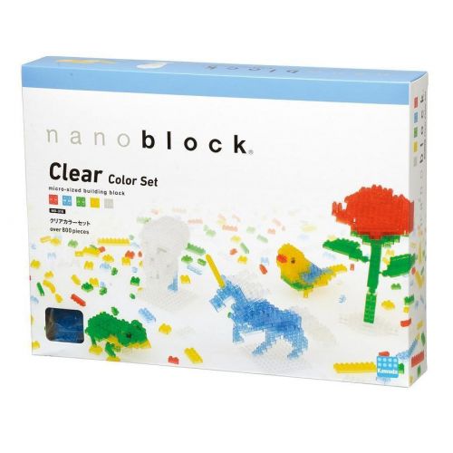  Jouets et jeux Kawada Nanoblock NB-016 Clear Color Set 800pcs